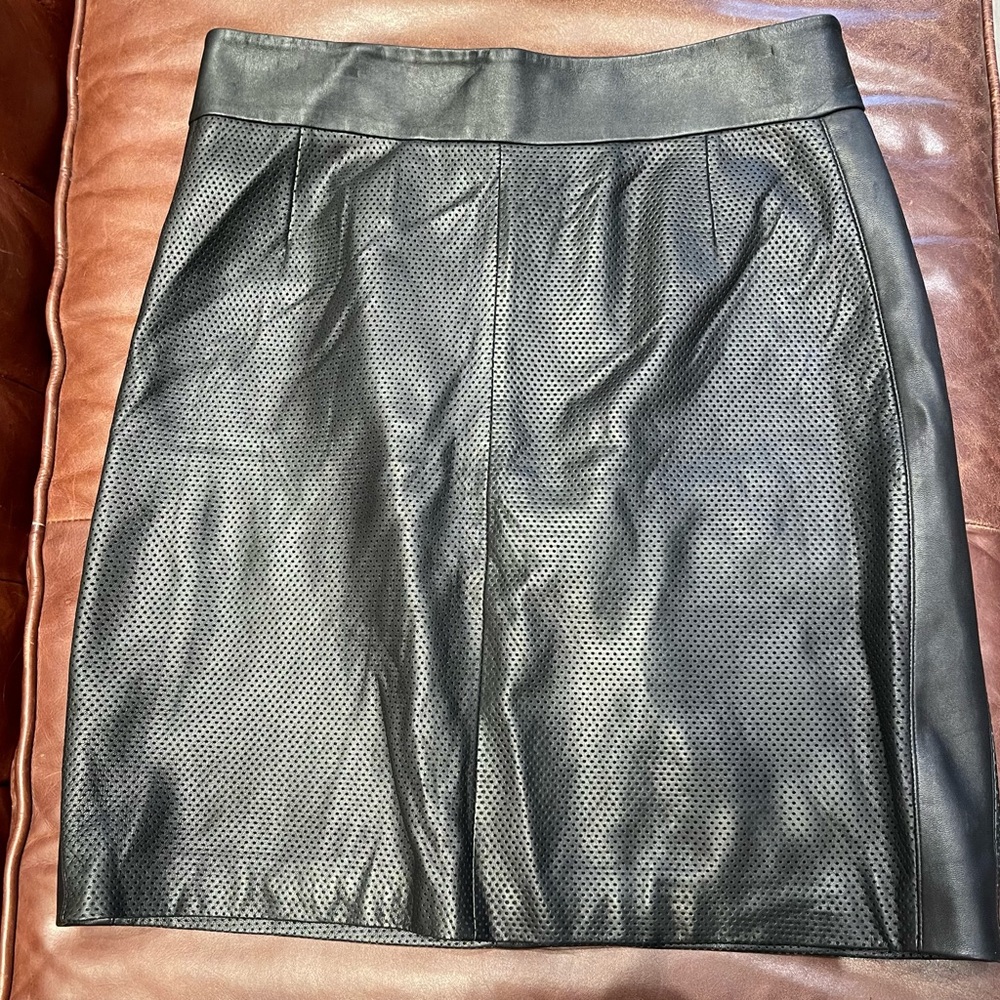 HUGO BOSS Pencil Skirt Lambskin
